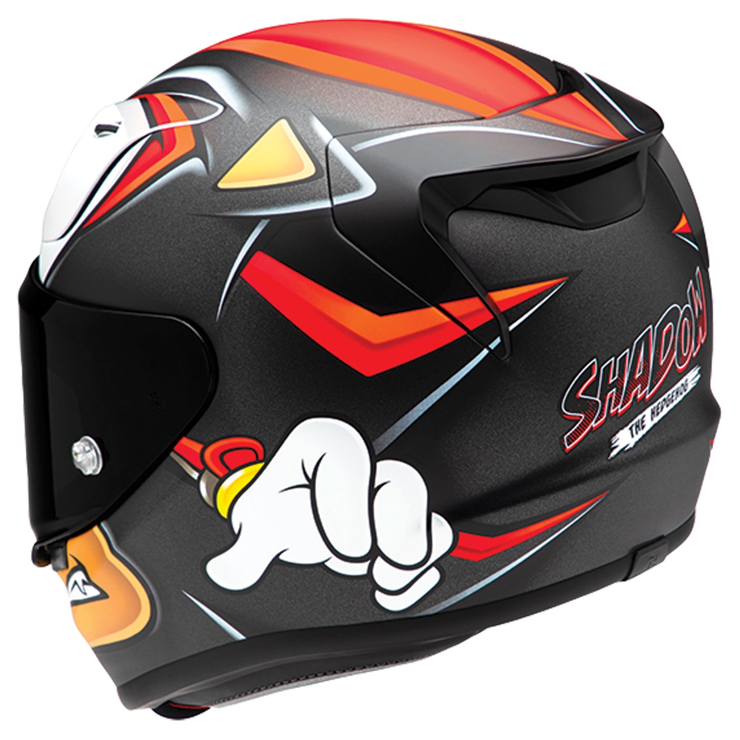 HJC RPHA 12 Shadow The Hedgehog MC-1SF Helmet - Black / Red