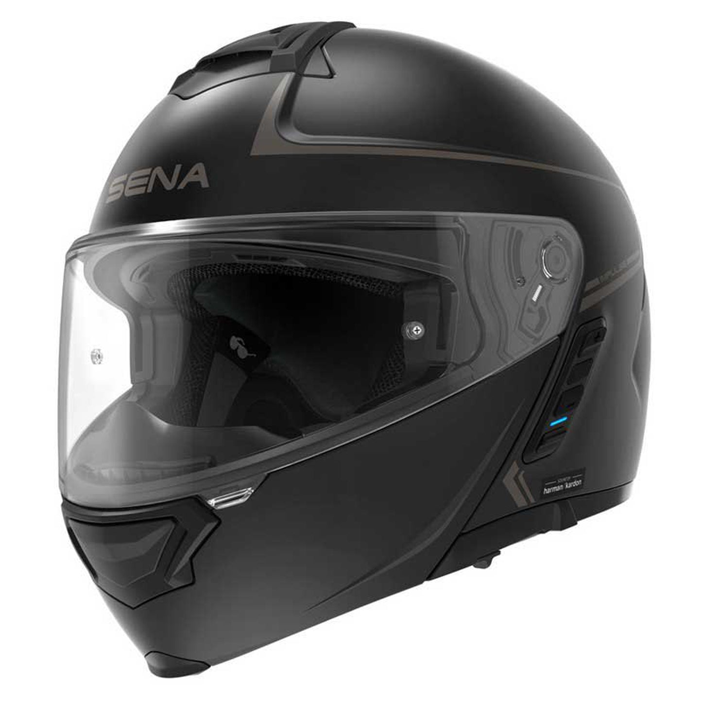 Sena Impulse 06 Bluetooth Modular Helmet - Matt Black