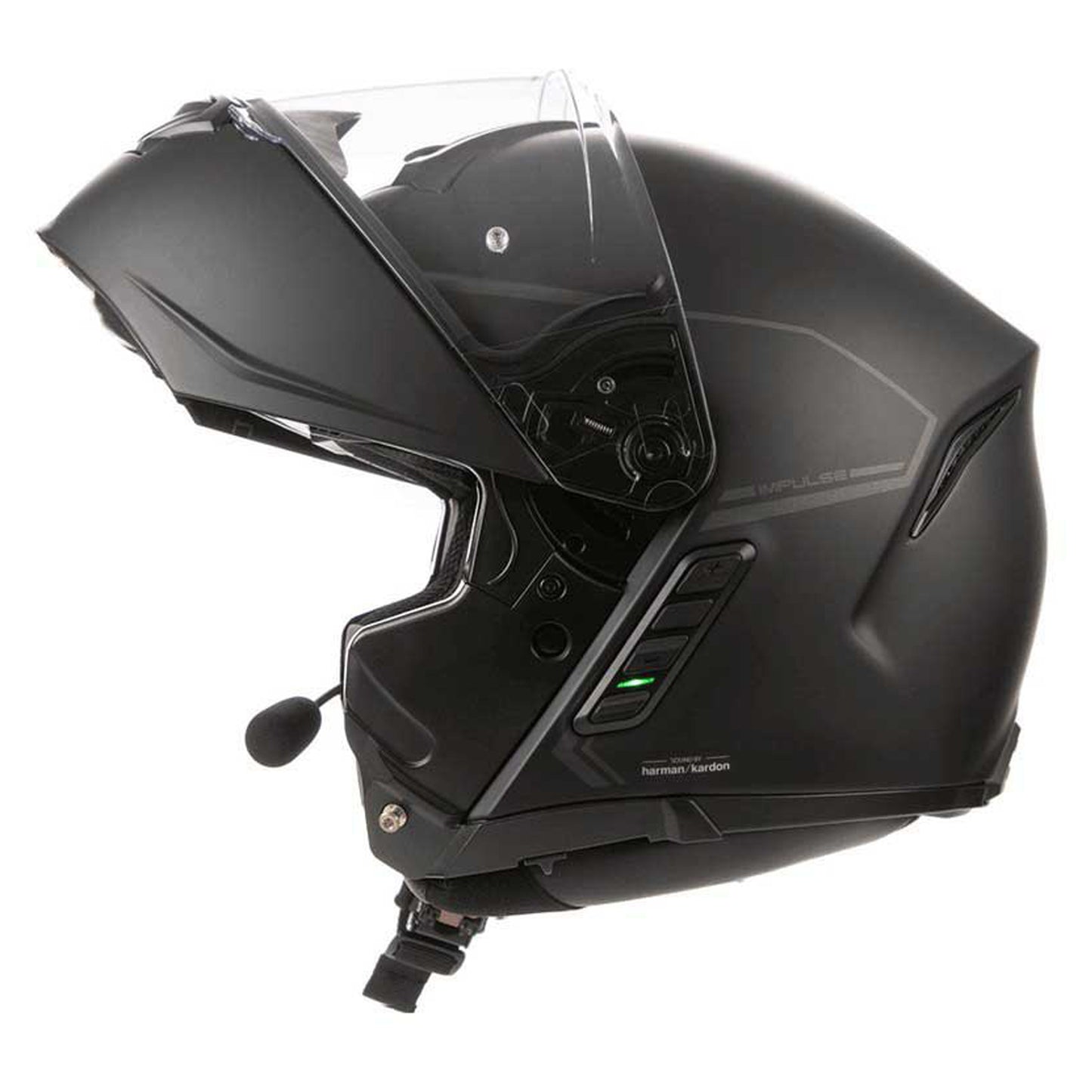 Sena Impulse 06 Bluetooth Modular Helmet - Matt Black