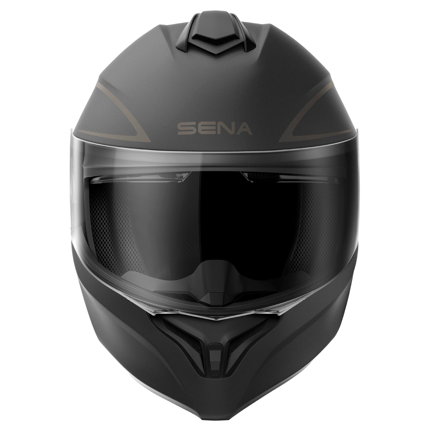 Sena Outrush R Bluetooth Modular Helmet - Matt Black