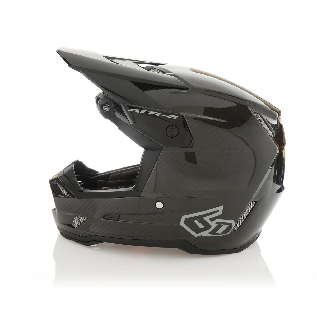 6D ATR-3 Helmet Carbon - Gloss Black