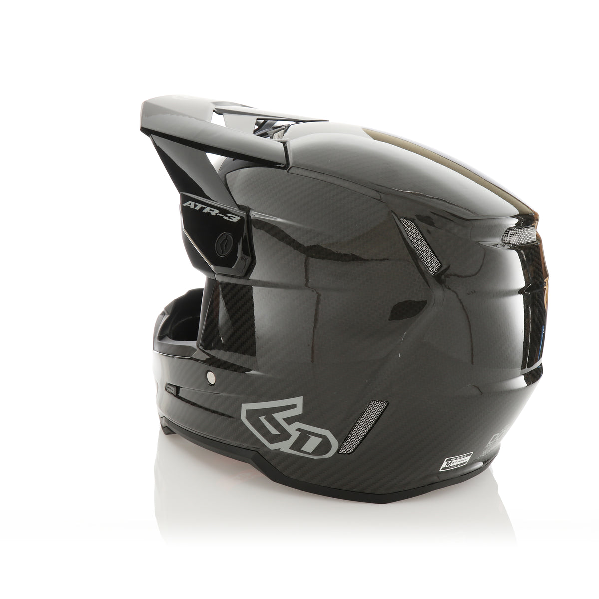 6D ATR-3 Helmet Carbon - Gloss Black