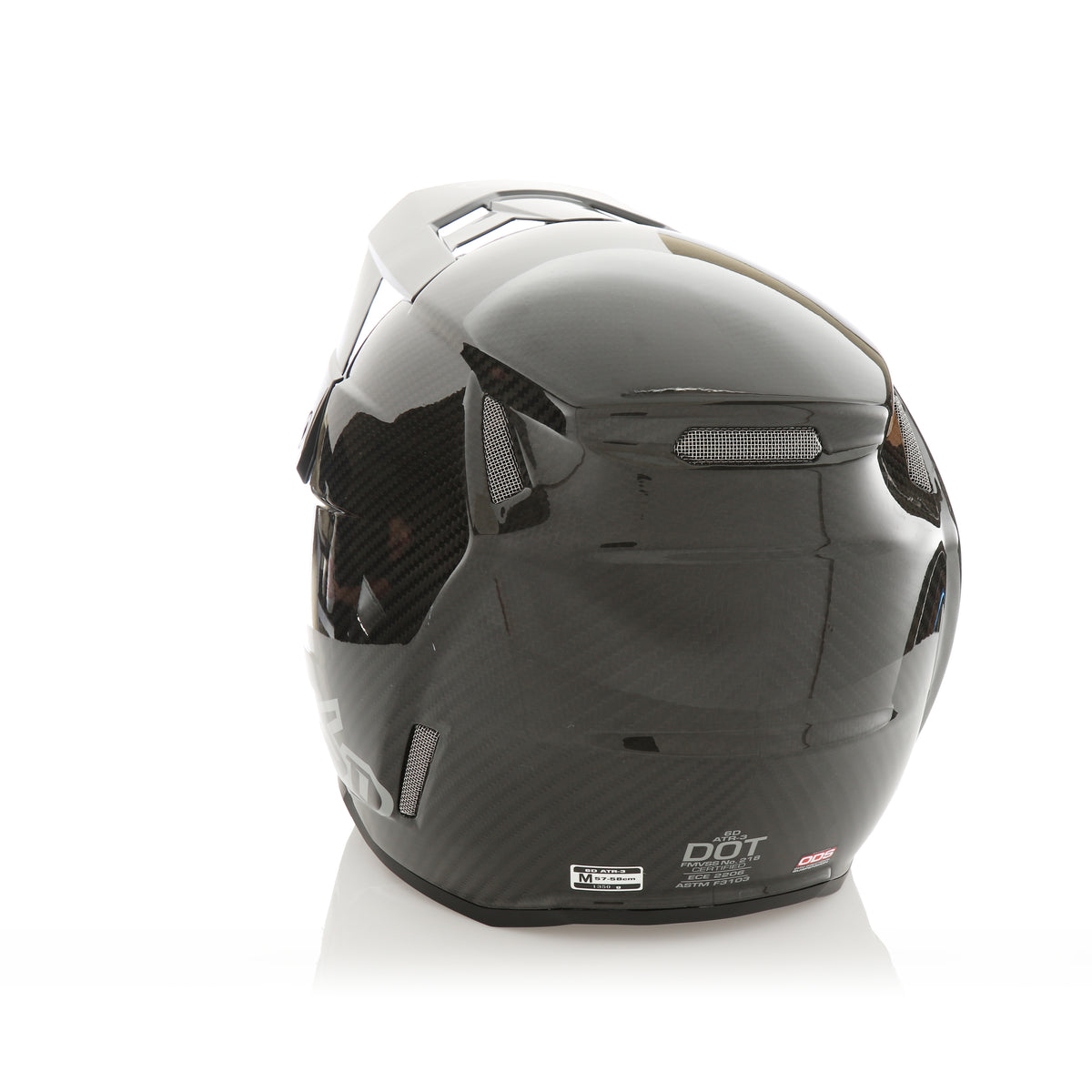 6D ATR-3 Helmet Carbon - Gloss Black