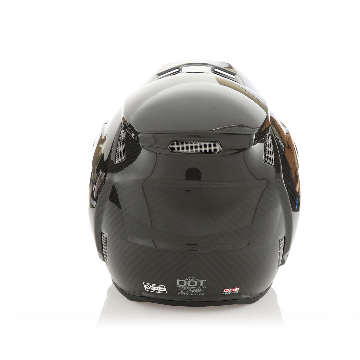 6D ATR-3 Helmet Carbon - Gloss Black
