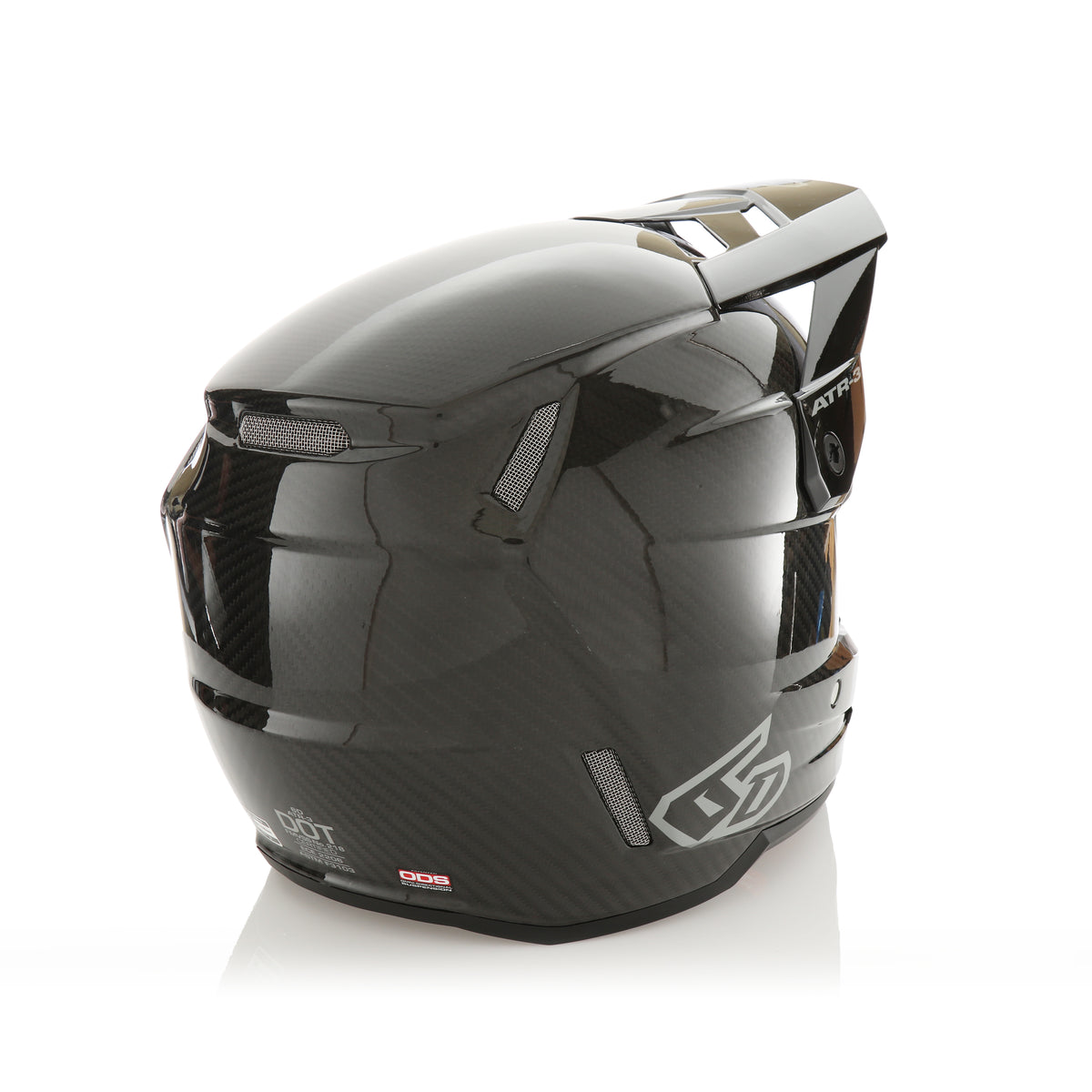 6D ATR-3 Helmet Carbon - Gloss Black