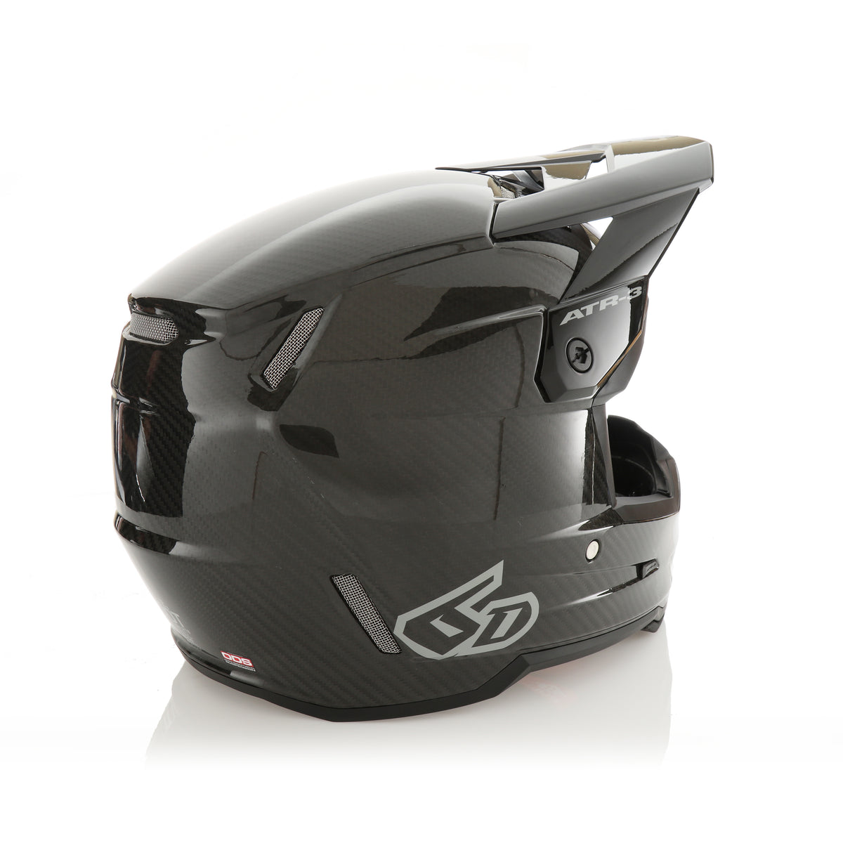 6D ATR-3 Helmet Carbon - Gloss Black