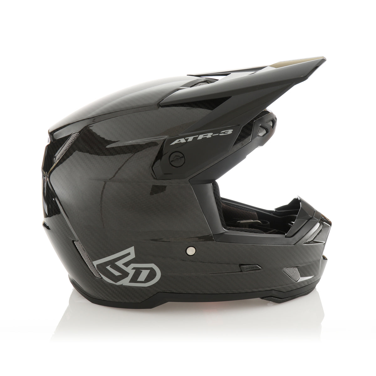 6D ATR-3 Helmet Carbon - Gloss Black
