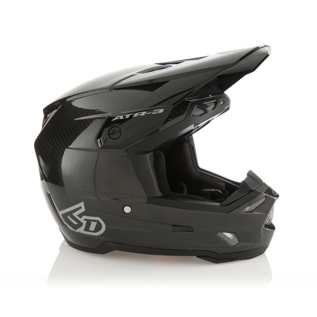 6D ATR-3 Helmet Carbon - Gloss Black