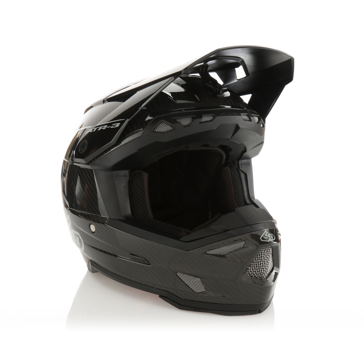6D ATR-3 Helmet Carbon - Gloss Black