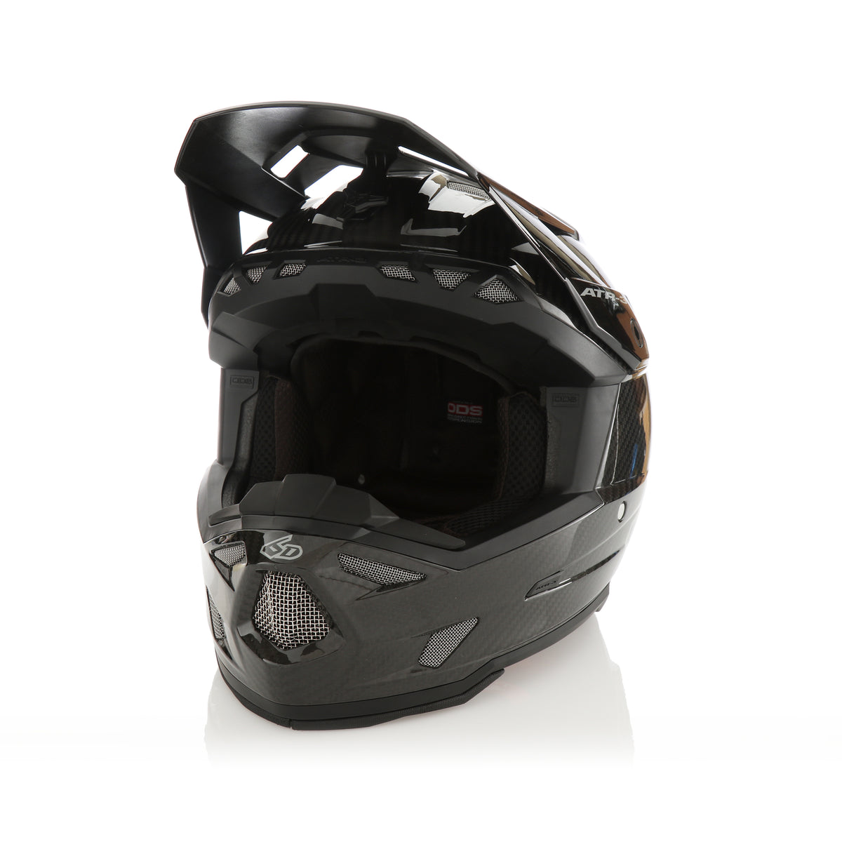 6D ATR-3 Helmet Carbon - Gloss Black