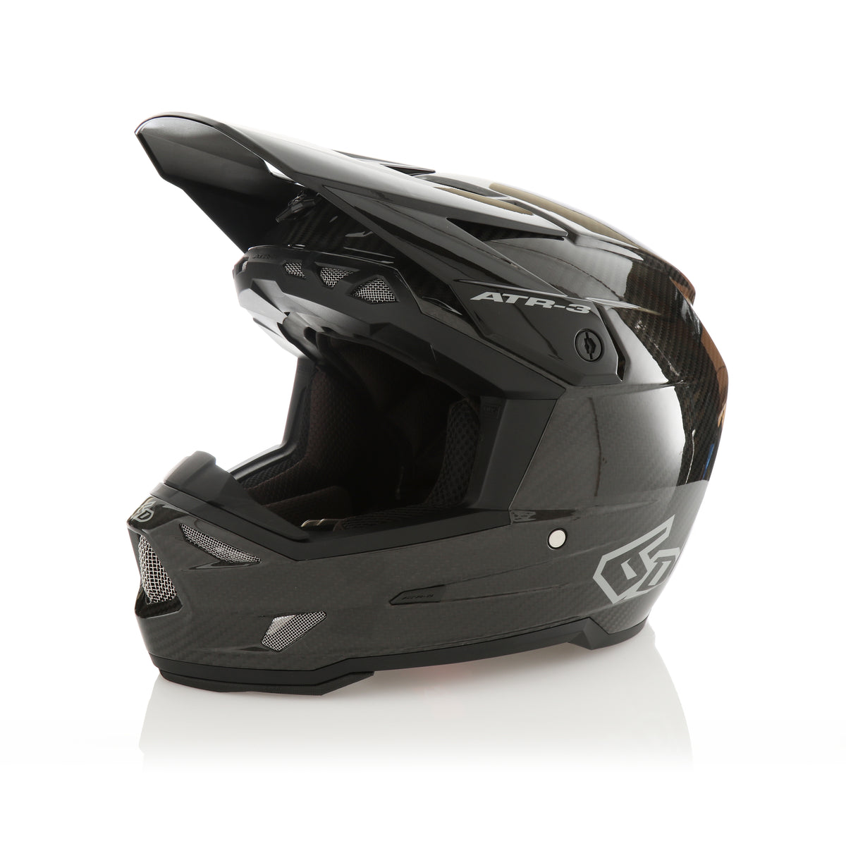 6D ATR-3 Helmet Carbon - Gloss Black
