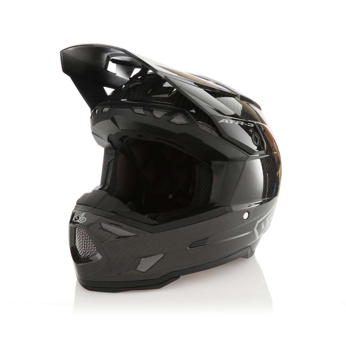 6D ATR-3 Helmet Carbon - Gloss Black