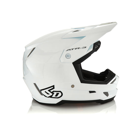 6D ATR-3 Helmet - Gloss White