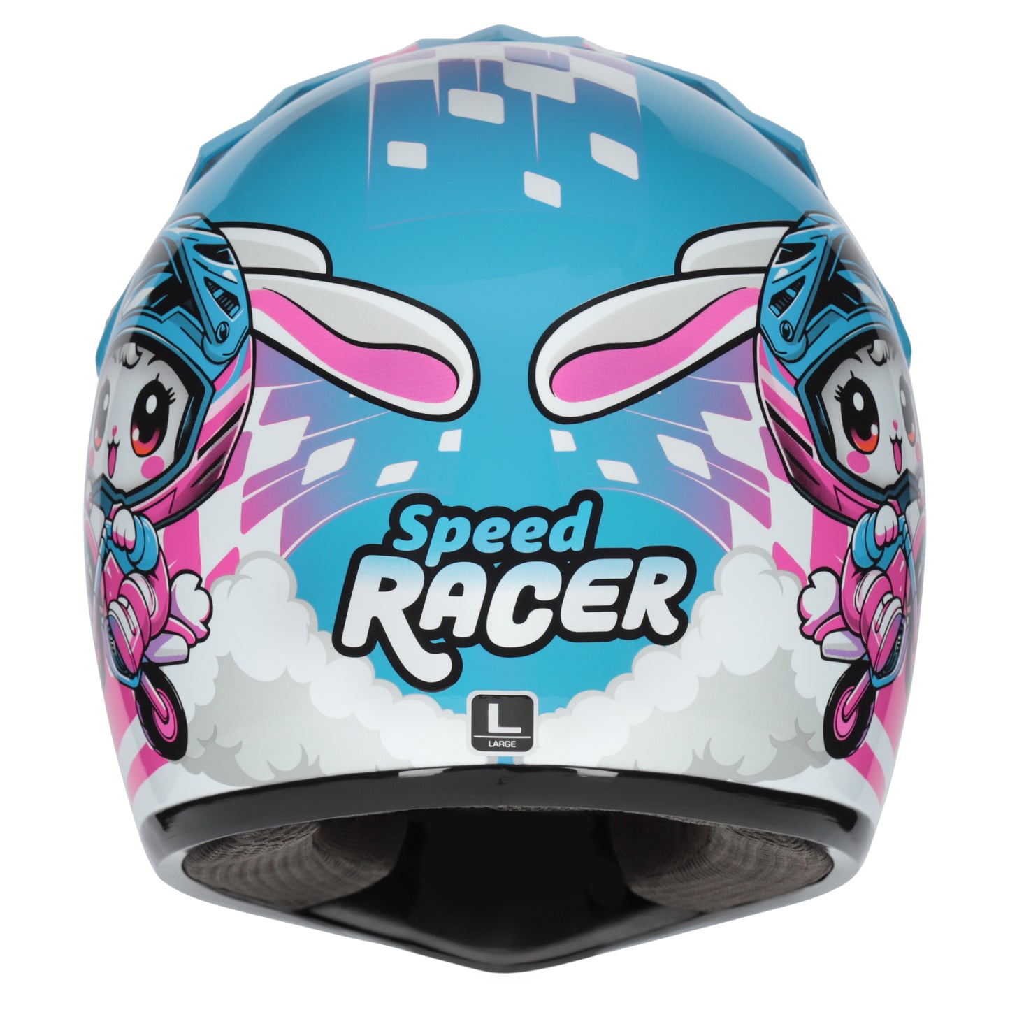 M2R MX2 Jr Helmet - Speed Racer Bunny PC-2