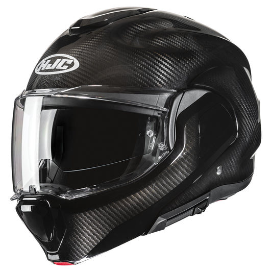 HJC F-100 Modular Helmet - Carbon Solid