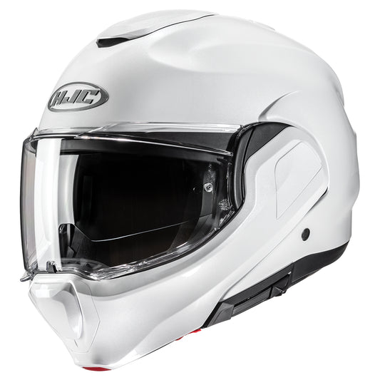 HJC F100 Modular Helmet - Pearl White