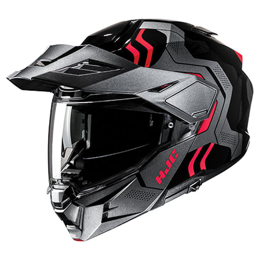 HJC i80 Velly MC-1 Modular Helmet - Black / Red
