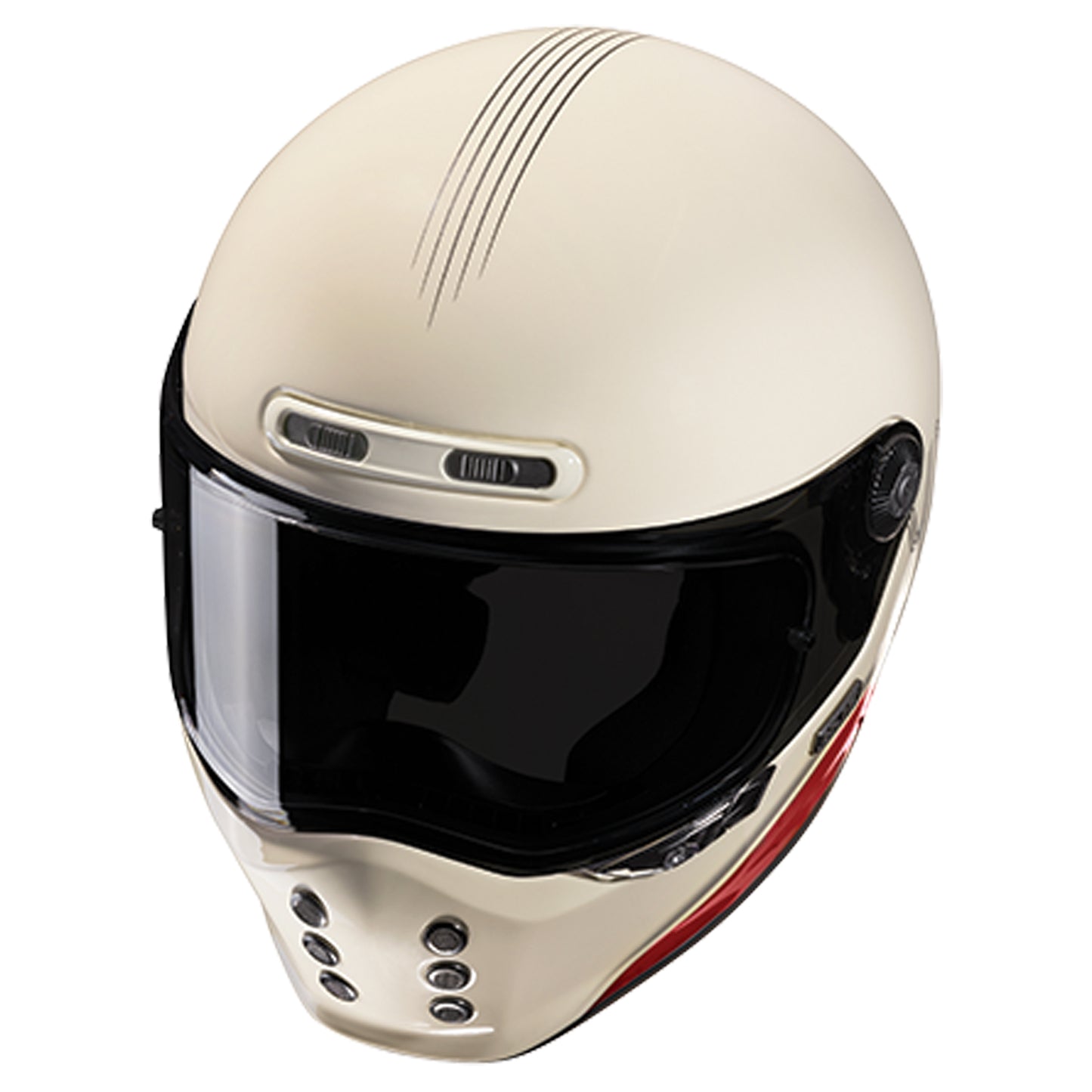 HJC V10 Tami MC-1 Helmet - Black / Red