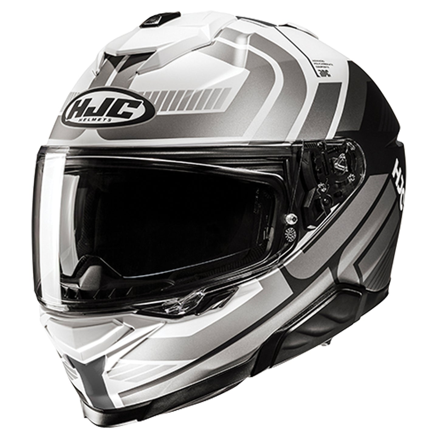 HJC i71 Helmet Viz MC-5 - Black / Grey