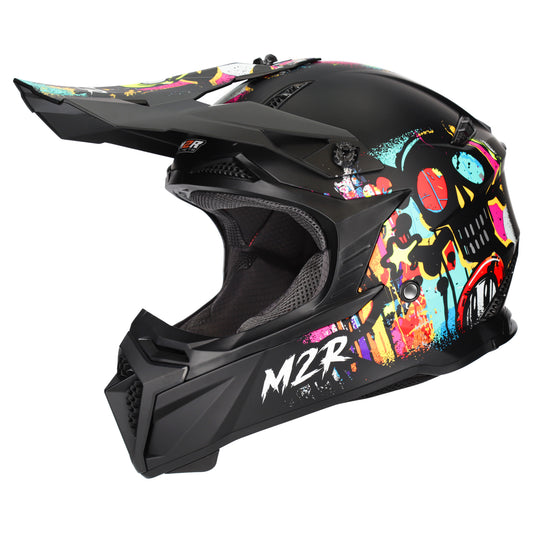 M2R X2.1 Helmet Graffiti PC-1 - Multi