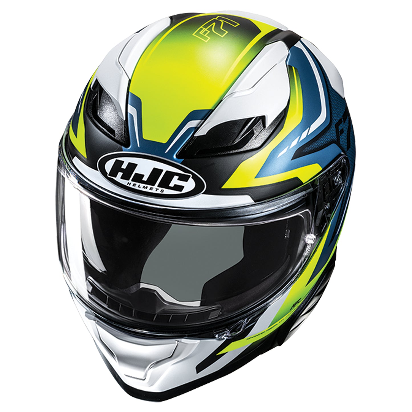 HJC F71 Fes MC-3HSF Helmet - Black / Yellow
