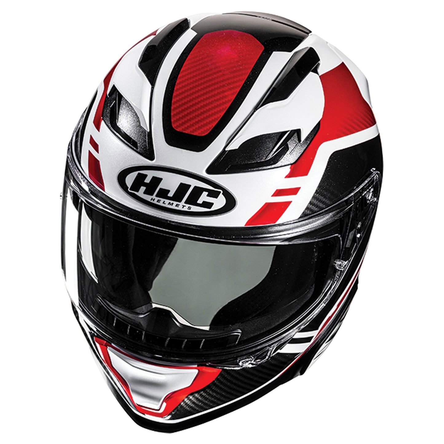 HJC F71 Tozz MC-1 Helmet - Black / Red
