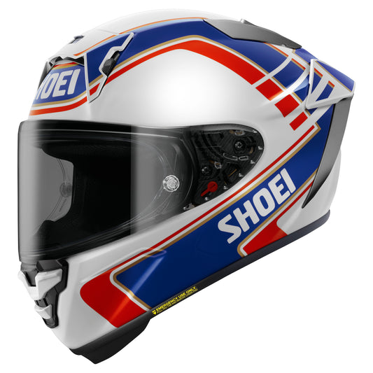 Shoei X-SPR Pro Helmet Gardner TC-2 - Blue / White / Red