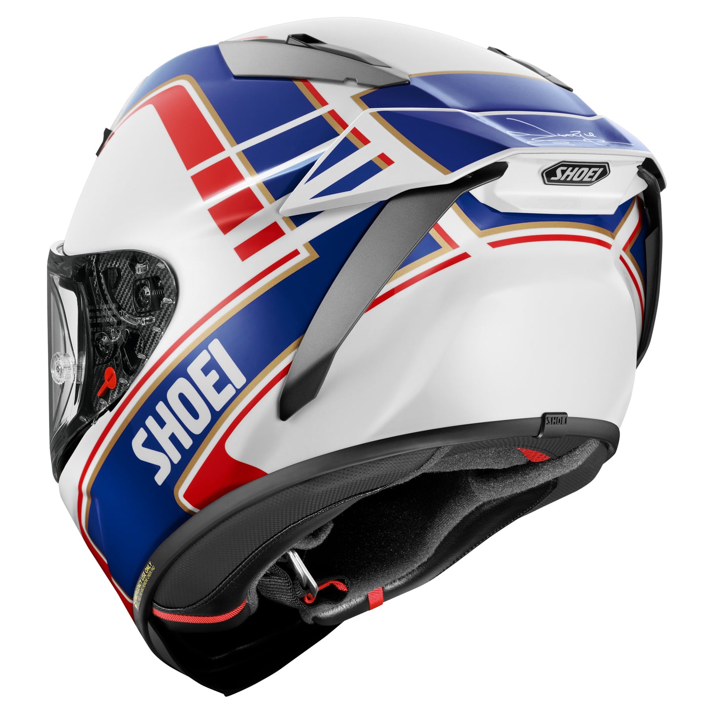 Shoei X-SPR Pro Helmet Gardner TC-2 - Blue / White / Red