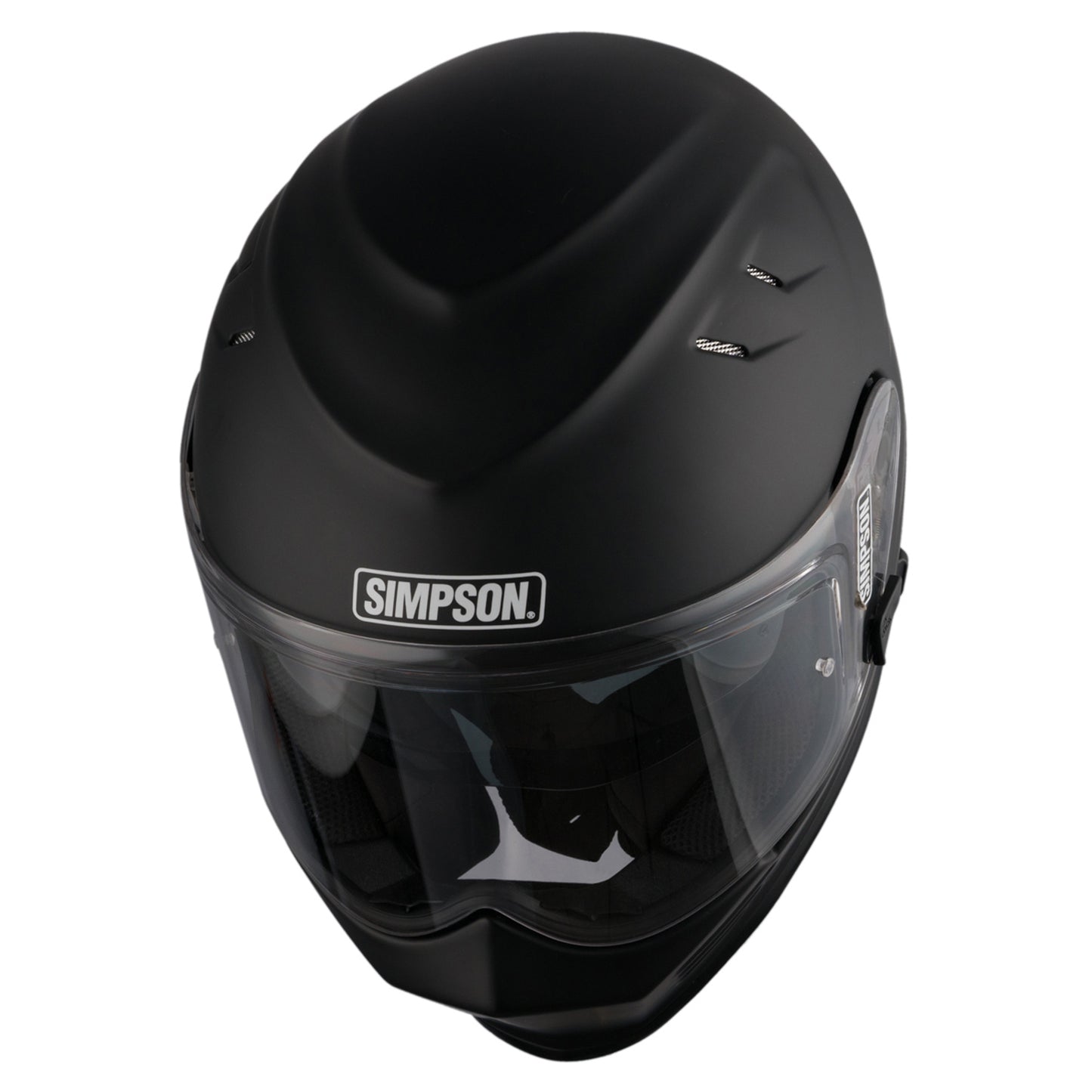 Simpson Venom Helmet - Matt Black