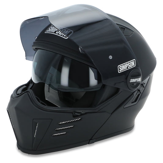 Simpson Darksome Modular Helmet - Matt Black