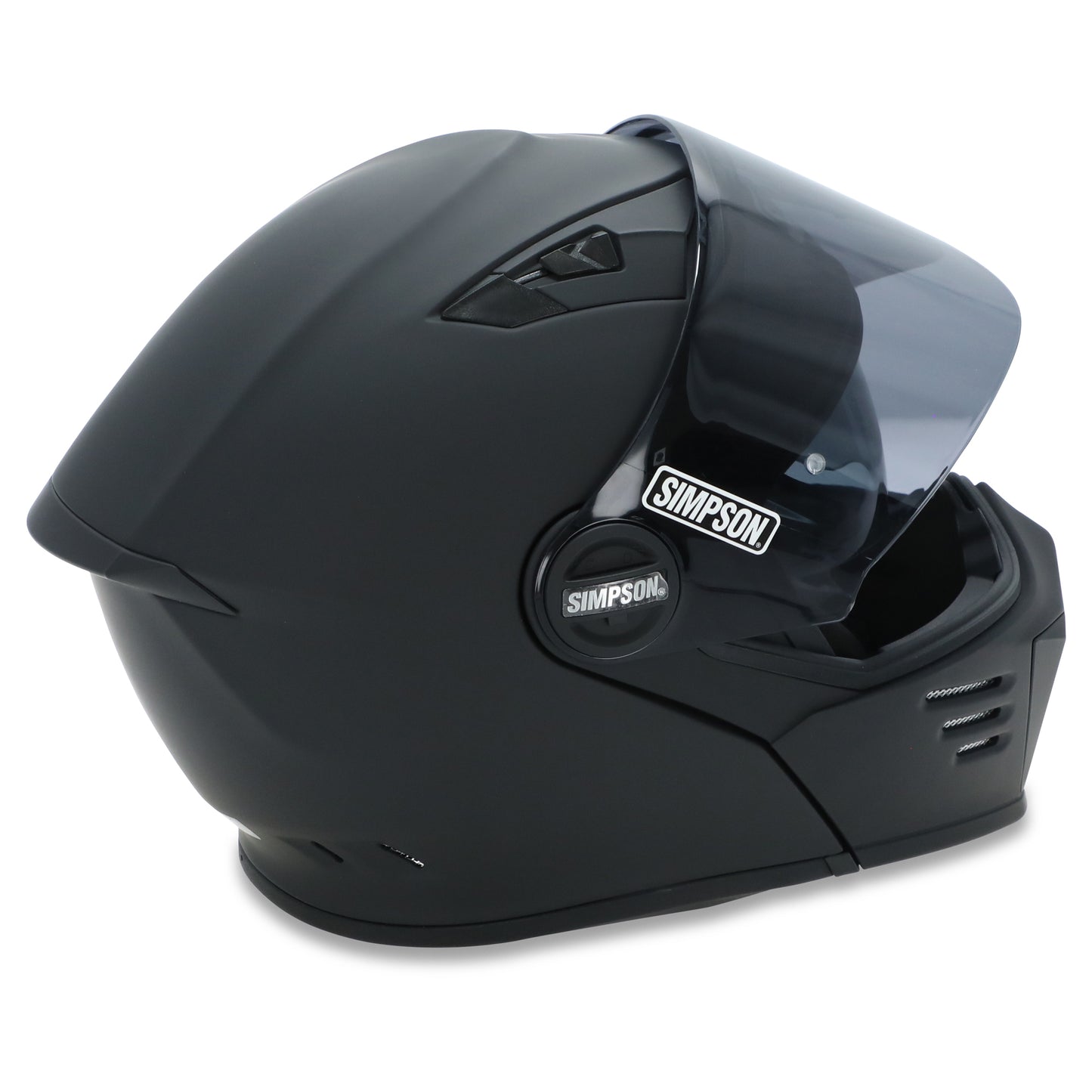 Simpson Darksome Modular Helmet - Matt Black