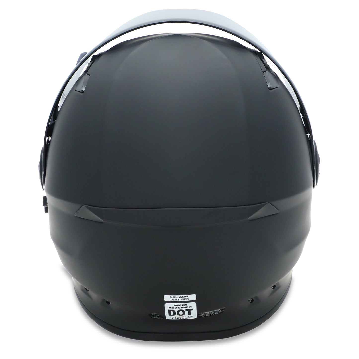 Simpson Darksome Modular Helmet - Matt Black