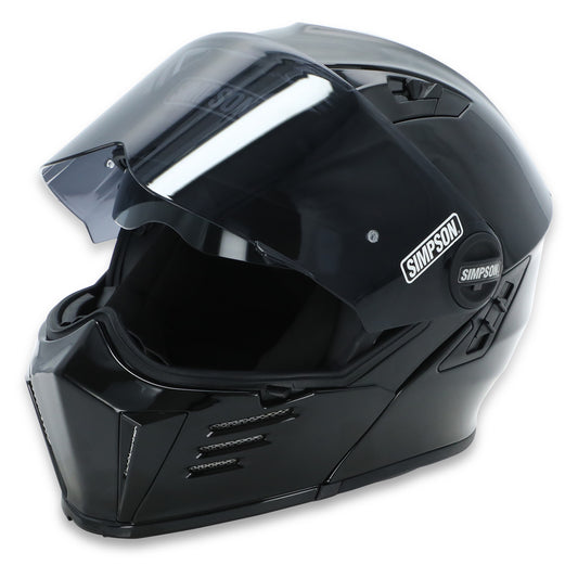 Simpson Darksome Modular Helmet - Black