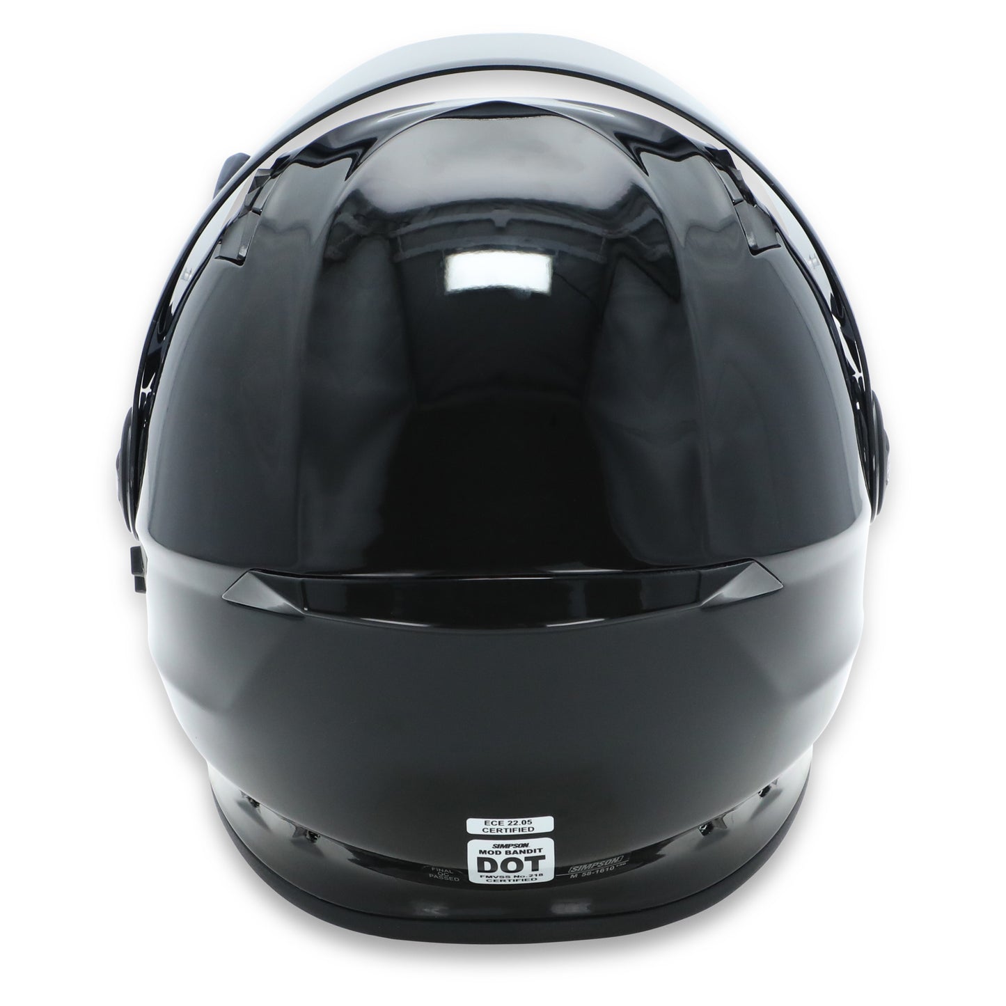 Simpson Darksome Modular Helmet - Black