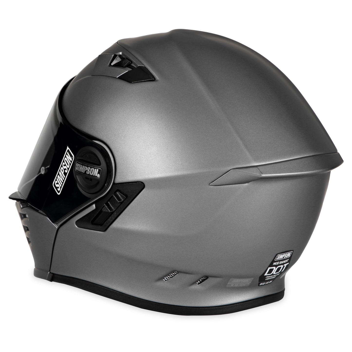 Simpson Darksome Modular Helmet - Alloy