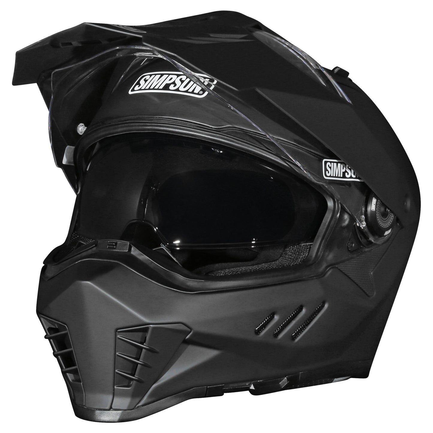 Simpson Xcursion Adventure Helmet - Matt Black