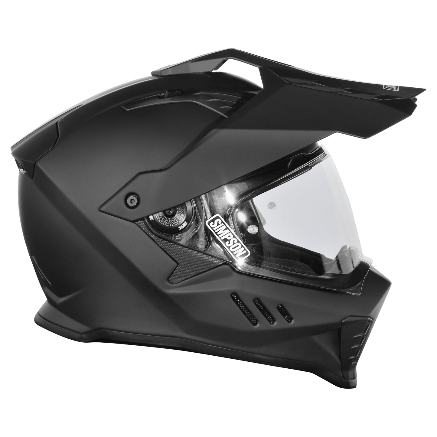 Simpson Xcursion Adventure Helmet - Matt Black