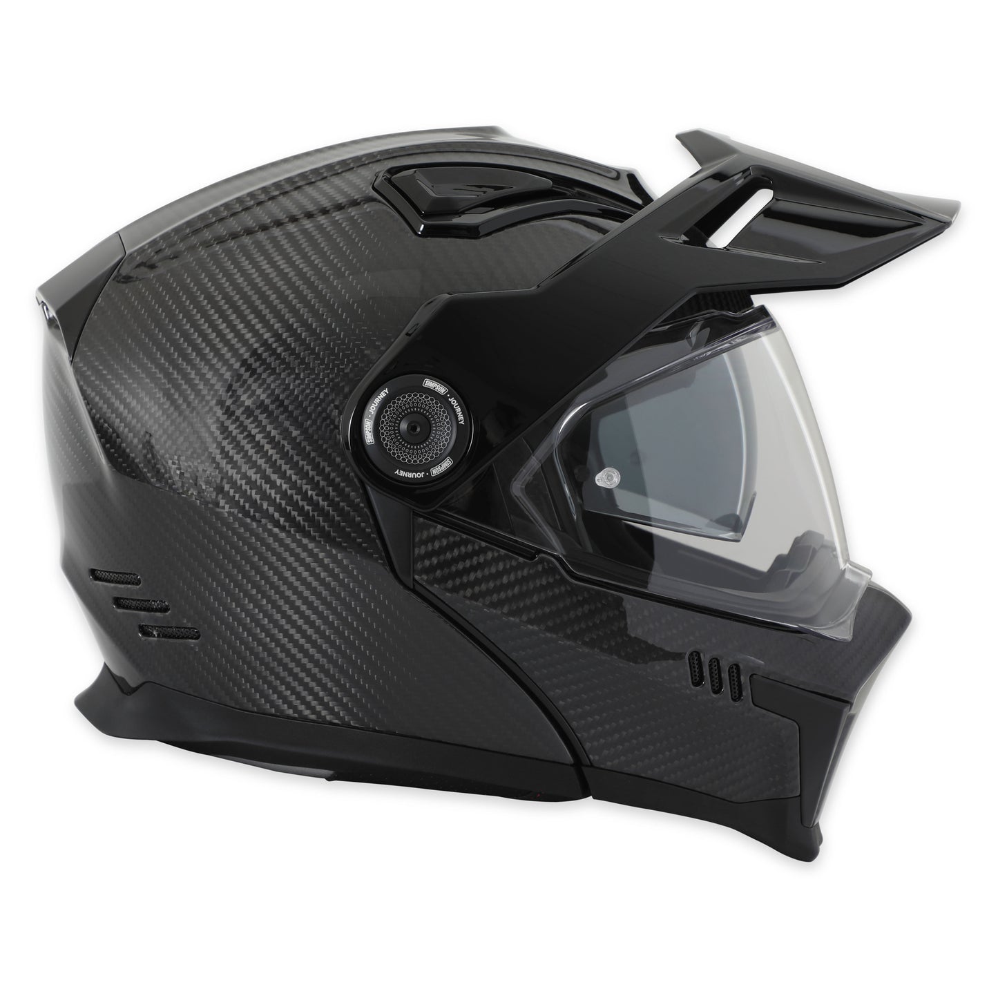 Simpson Journey Modular Adventure Helmet - Carbon