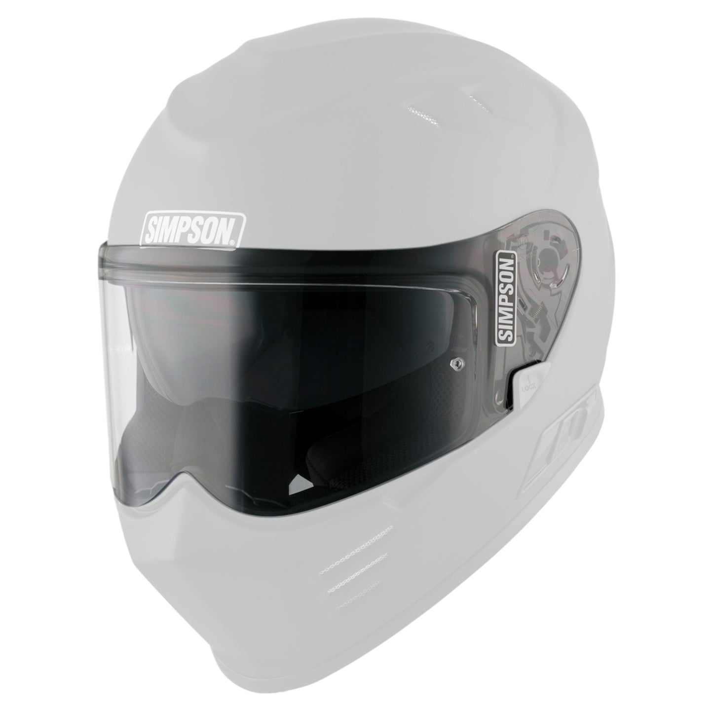 Simpson Venom / Speed Visor - Clear