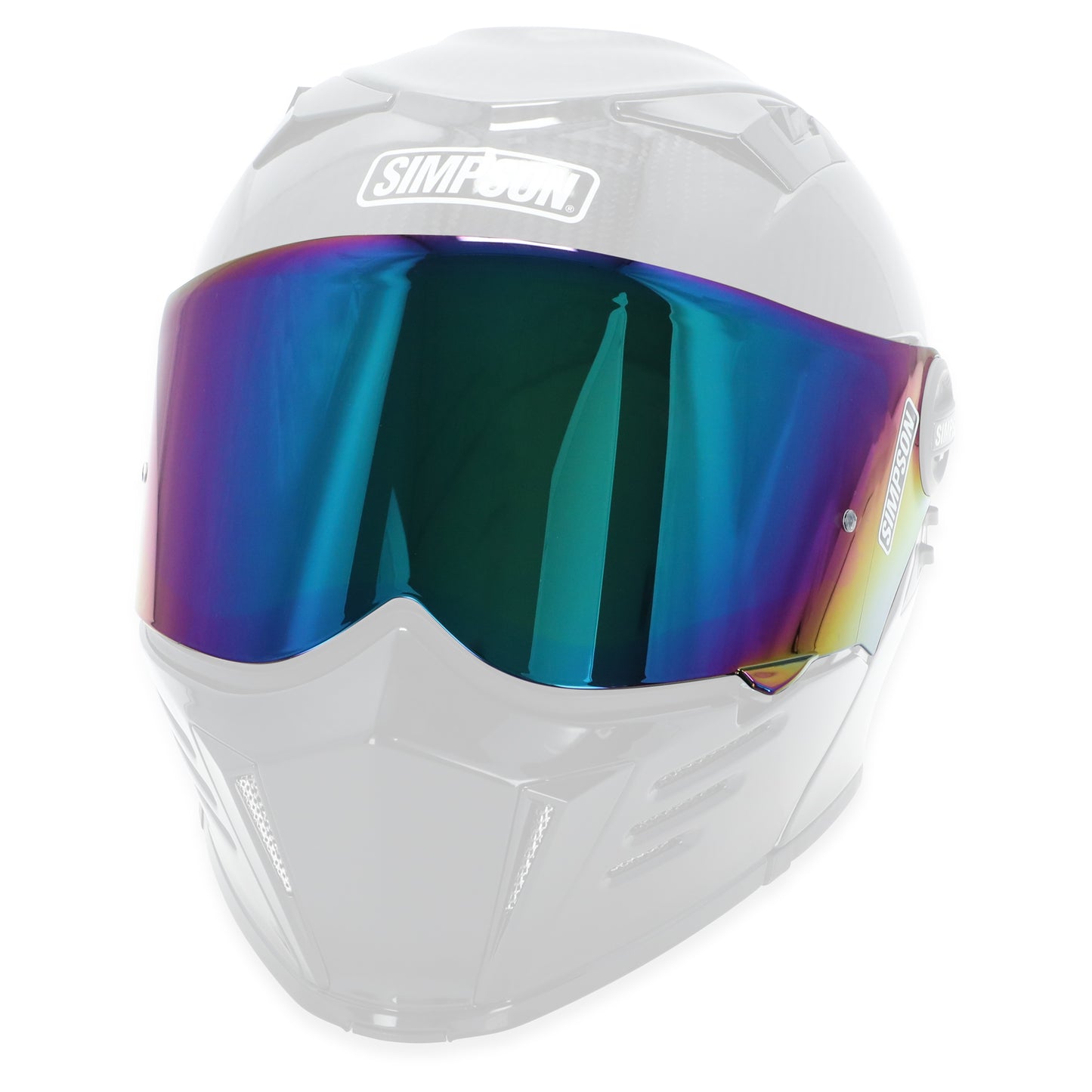 Simpson Darksome Visor - Iridium