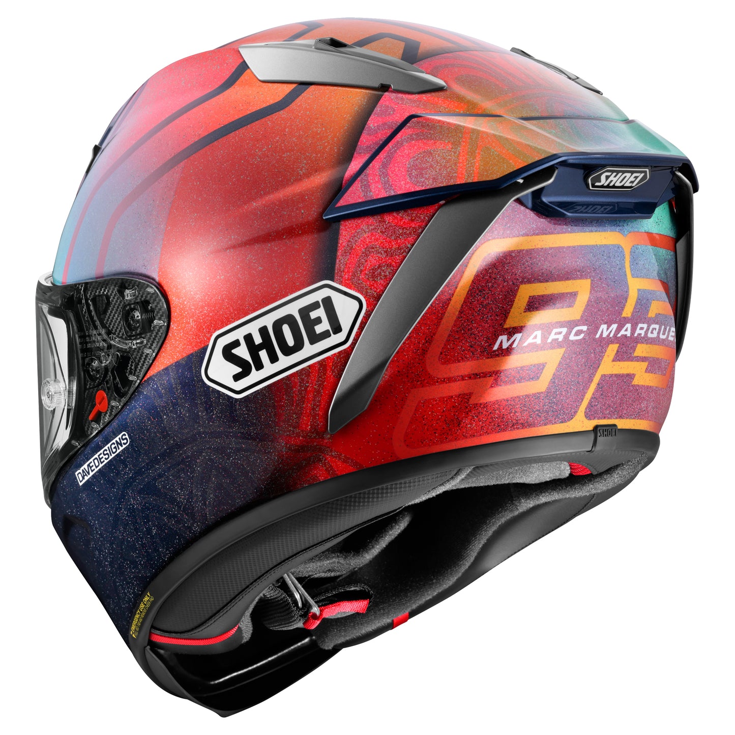 Shoei X-SPR Pro Helmet Marquez Holi TC-1 - Blue / Red