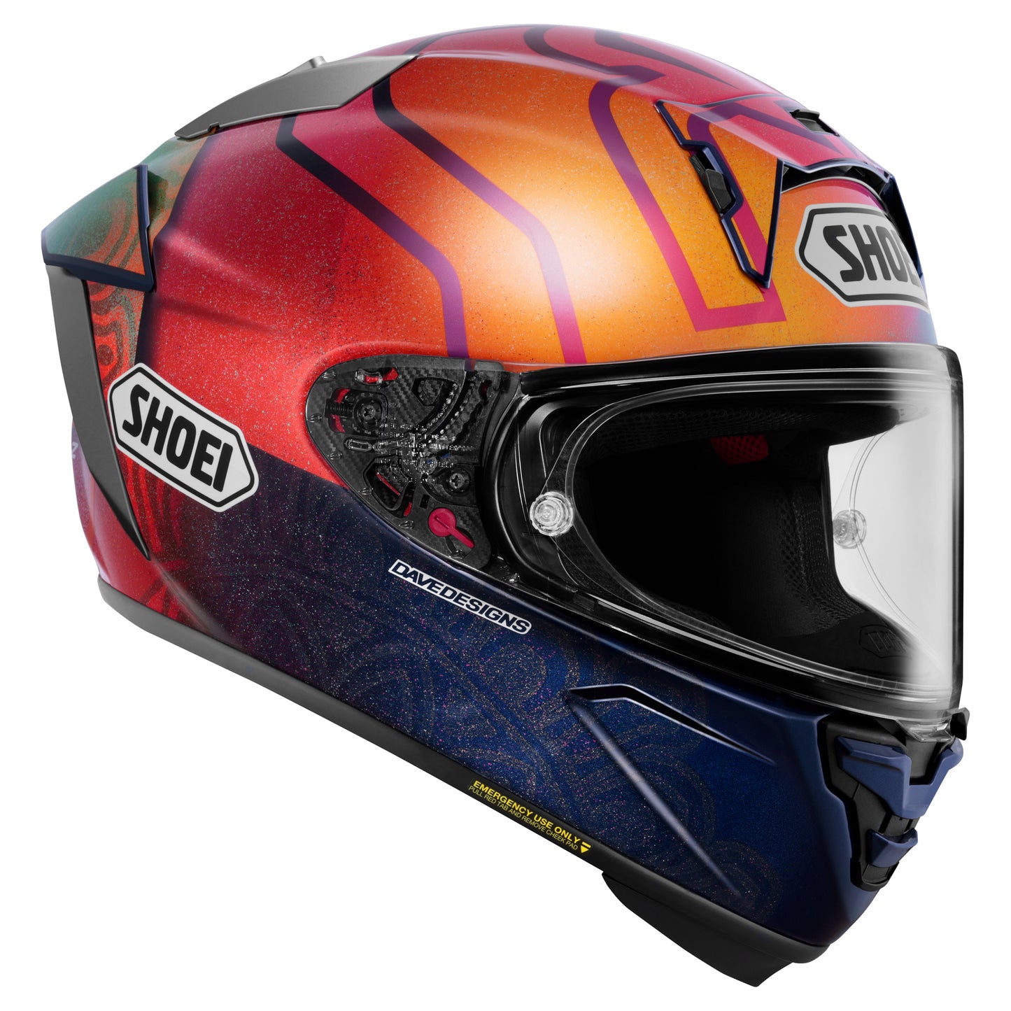 Shoei X-SPR Pro Helmet Marquez Holi TC-1 - Blue / Red