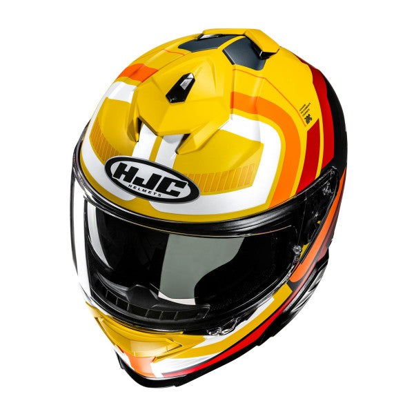 HJC i71 Helmet Viz MC3-SF - Yellow / Grey