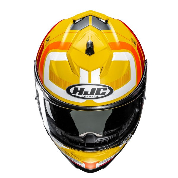 HJC i71 Helmet Viz MC3-SF - Yellow / Grey