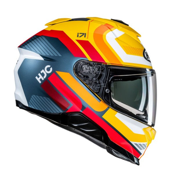 HJC i71 Helmet Viz MC3-SF - Yellow / Grey