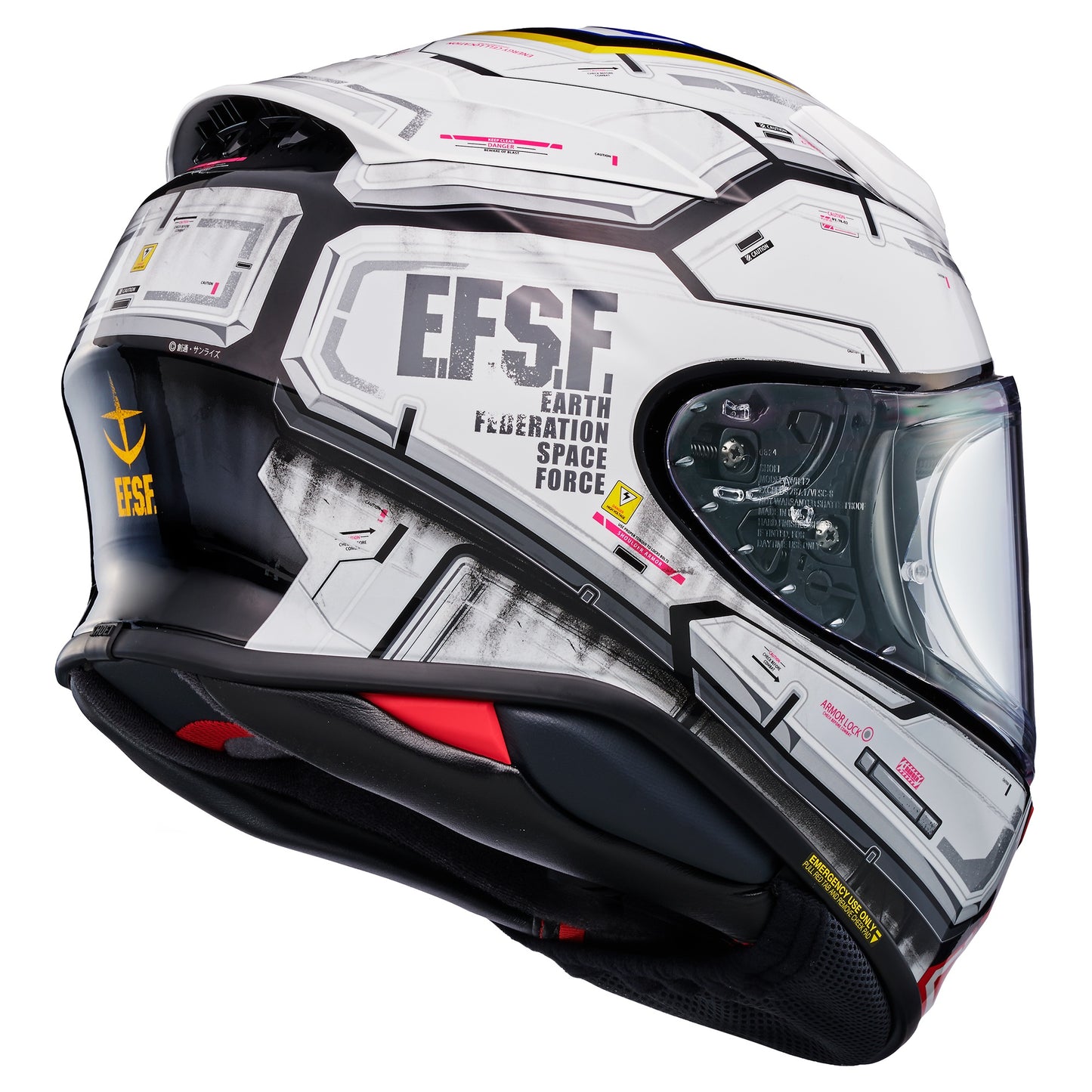Shoei NXR2 Helmet RX-78-02 Gundam TC-10 - Blue / White / Red