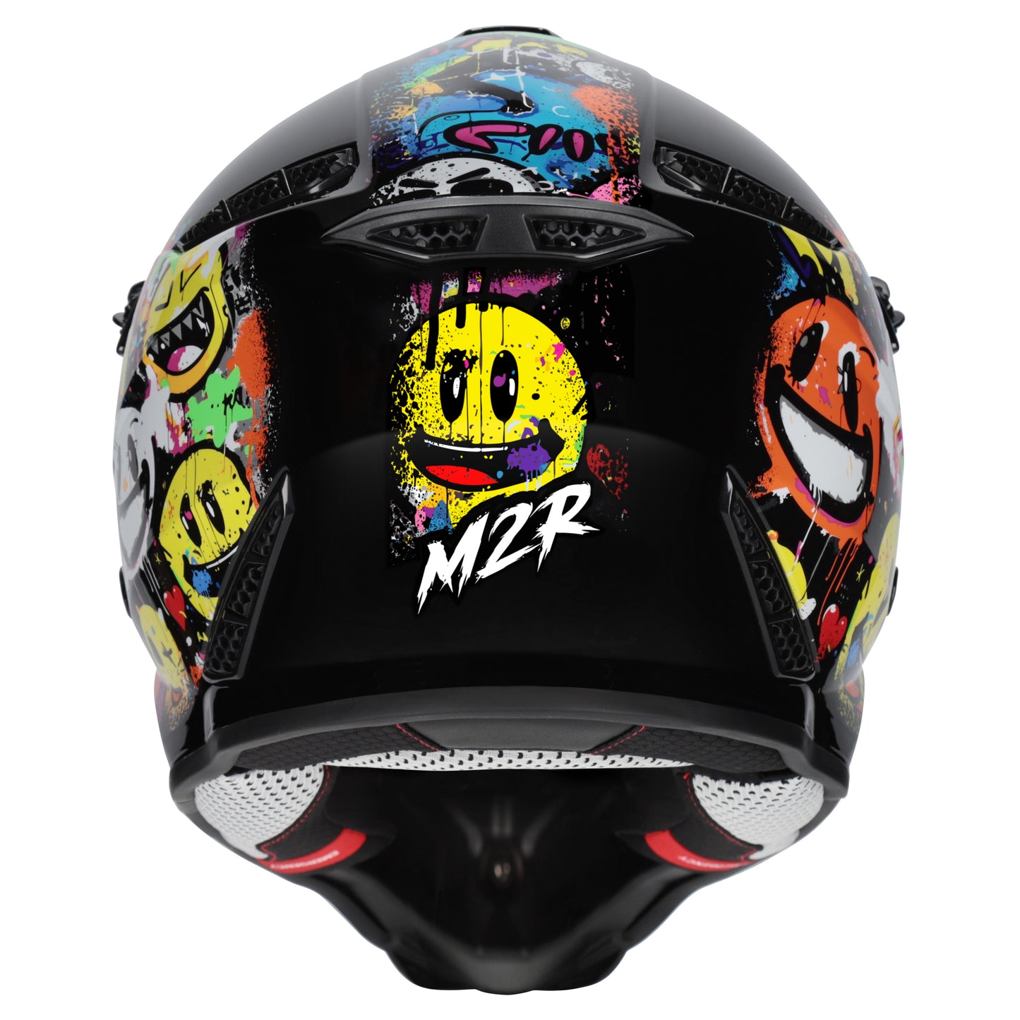 M2R X2.1 Youth Helmet - Emoji PC-10