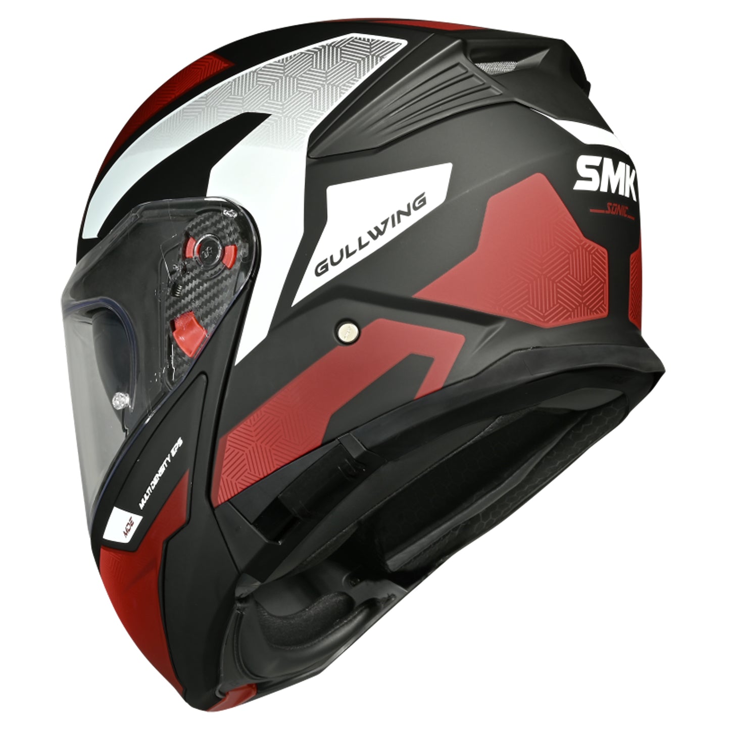 SMK Gullwing Modular Helmet - Sonic (MA231)