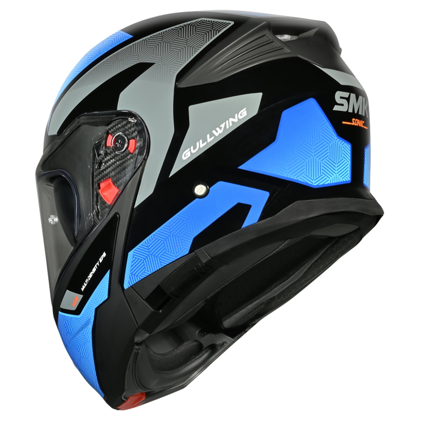 SMK Gullwing Modular Helmet - Sonic (GL256)