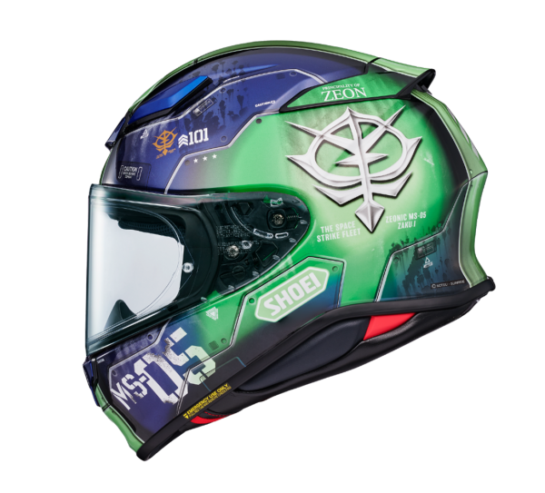 Shoei NXR2 Helmet - MS-05 Zaku TC-11